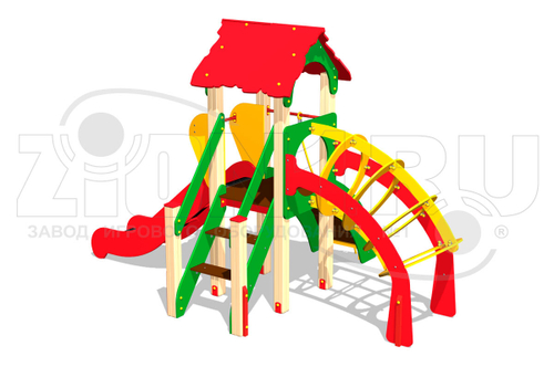 Детский игровой комплекс «Дом, который построил Джек»