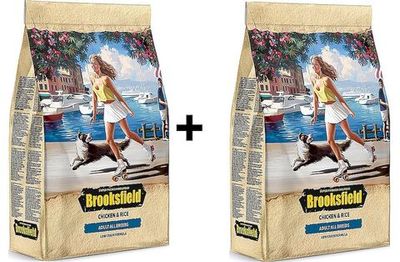 BROOKSFIELD Adult Dog All Breeds Chicken Сухой корм для взрослых собак 0,8кг Курица/рисПРОМО1+1