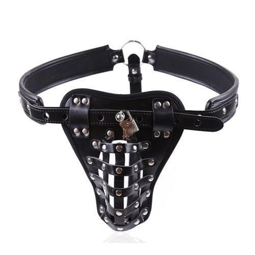 Мужские трусы стринги черные Romeo Rossi 1045