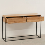 Туалетный столик 2 ящика из дикого дуба