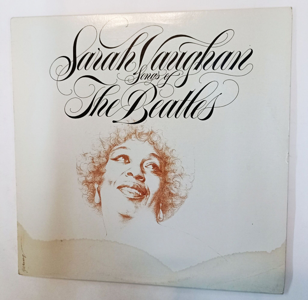 Винтажная виниловая пластинка LP Sarah Vaughan Songs Of The Beatles (Canada 1981)