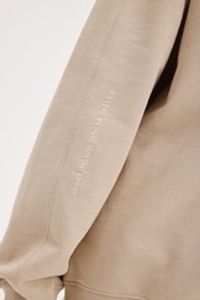 Свитшот из 100% хлопка "Беж" женский