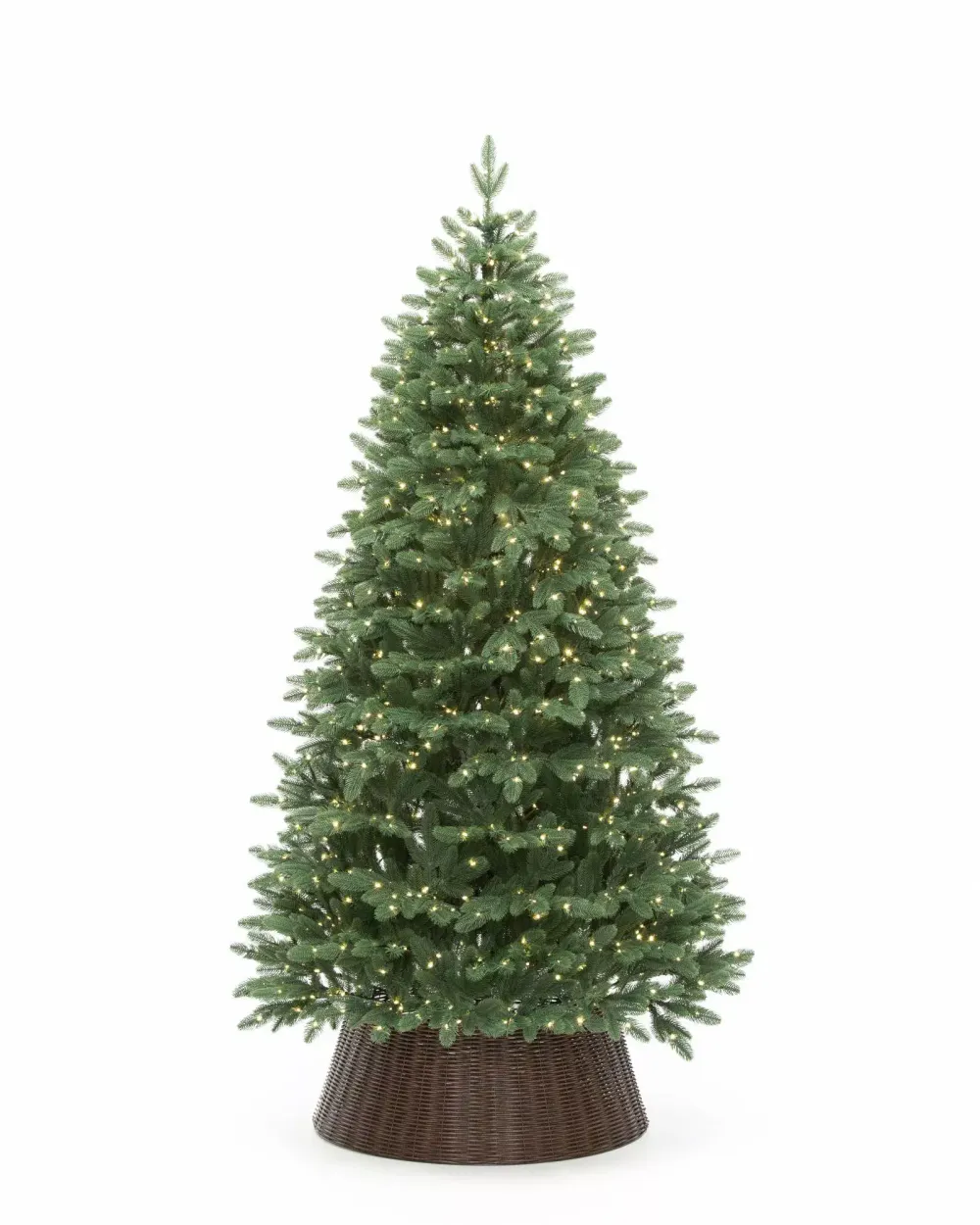Елка с гирляндой «Олимпия» (Литая хвоя) 3,65 м