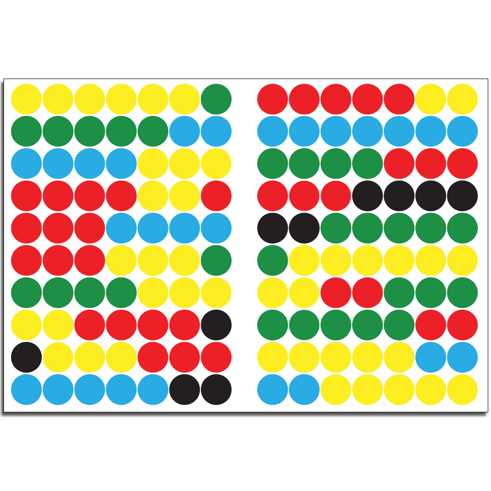 Кружочки. Наклей правильно!