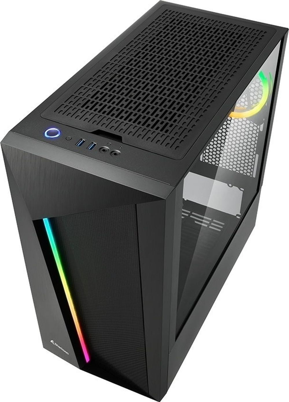 Корпус Sharkoon REV100 RGB черный