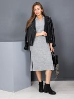 Самира - платье серый Iv-capriz (Акция)