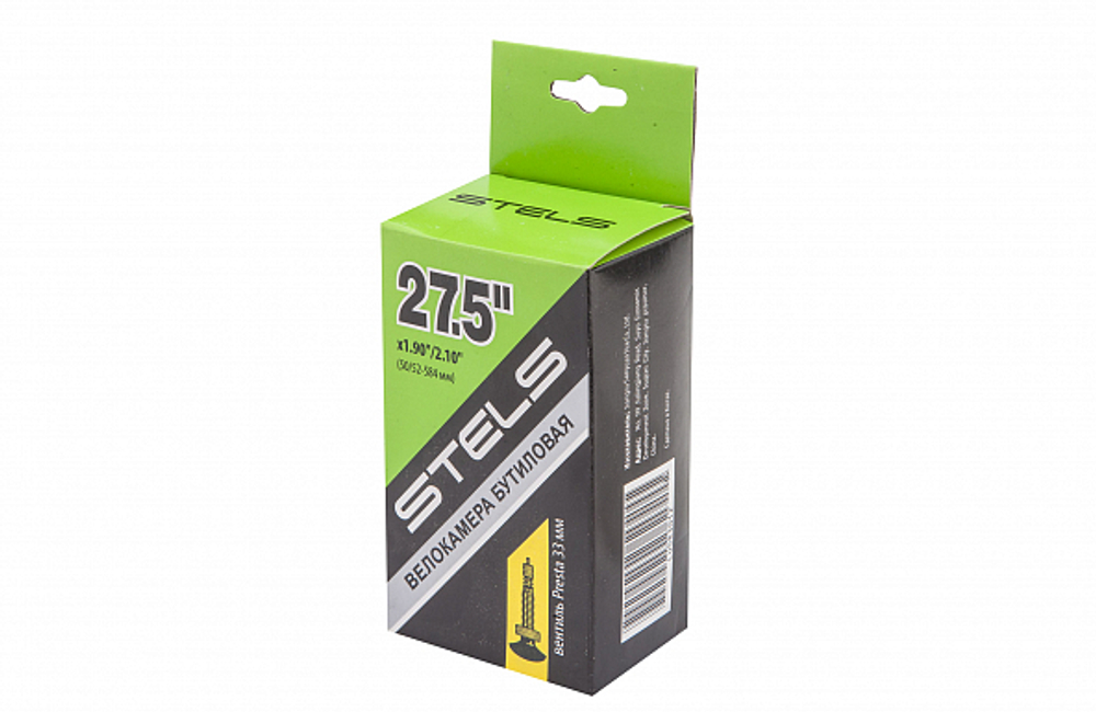 Велокамера STELS/SEYOUN 27.5"x1.90"/2.10" вентиль Presta, в инд. упаковке