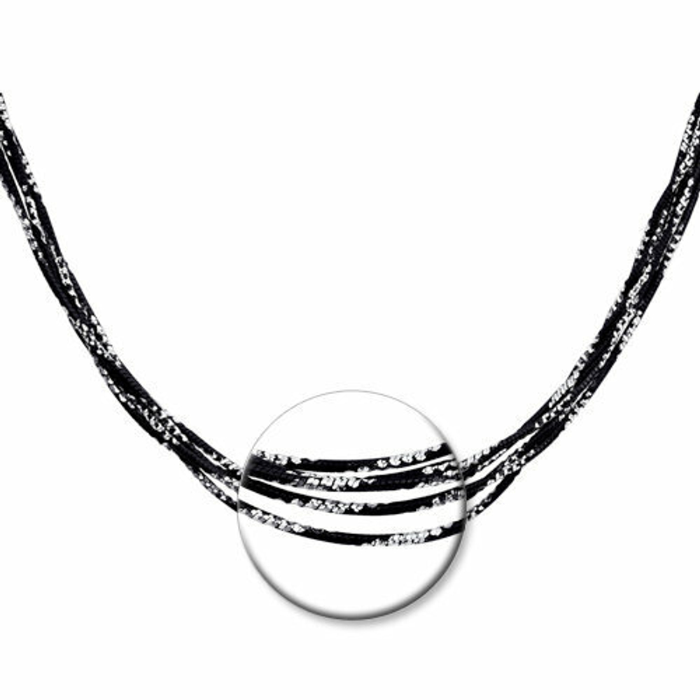 Колье из серебра