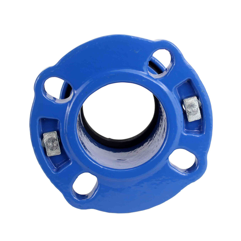 Flange adapter Elephant chugun-pn10-16, body material - cast iron GGG50, seal - PTFE