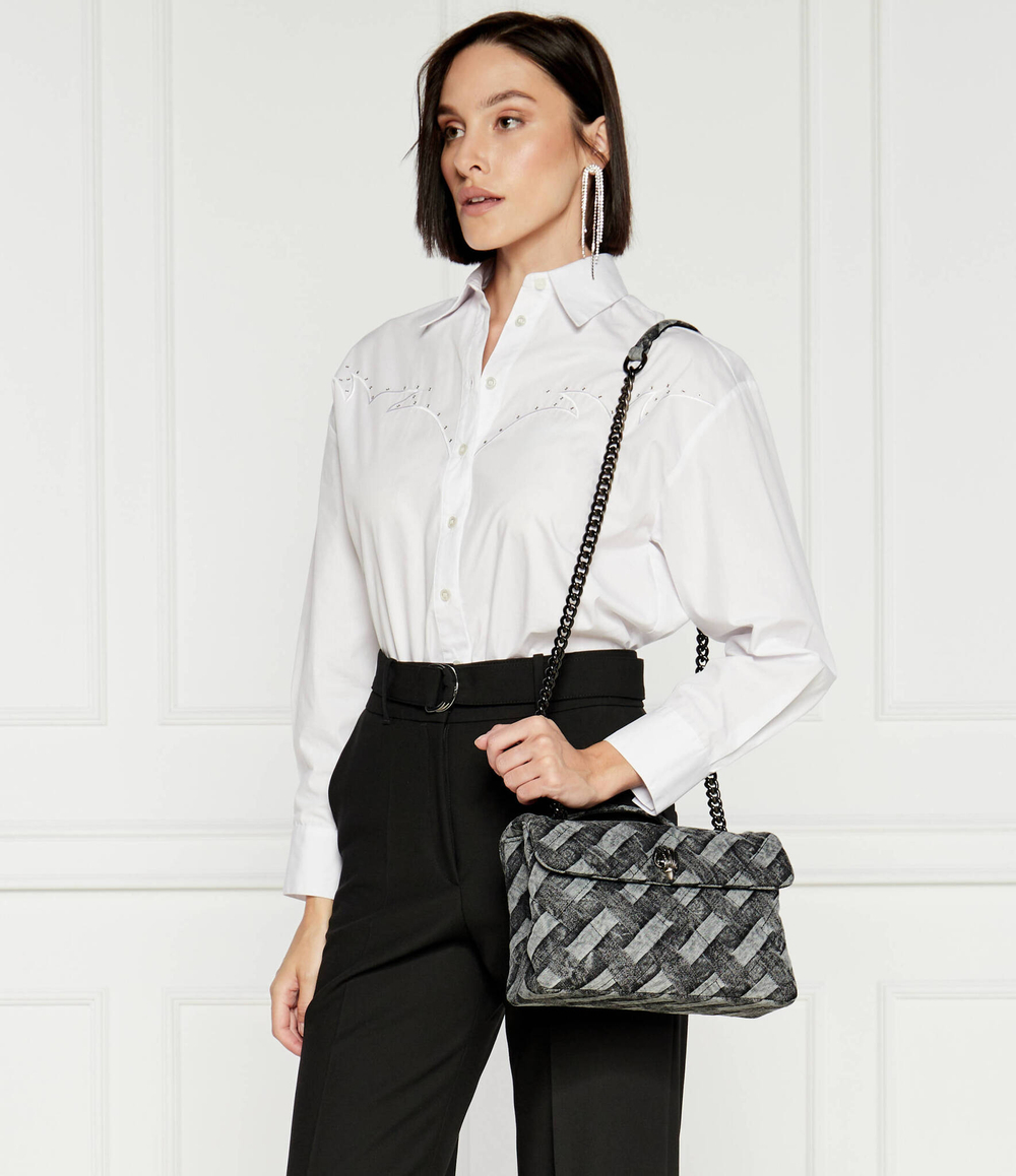 Сумка через плечо KENSINGTON SOFT Kurt Geiger - графитовый(2711900669)