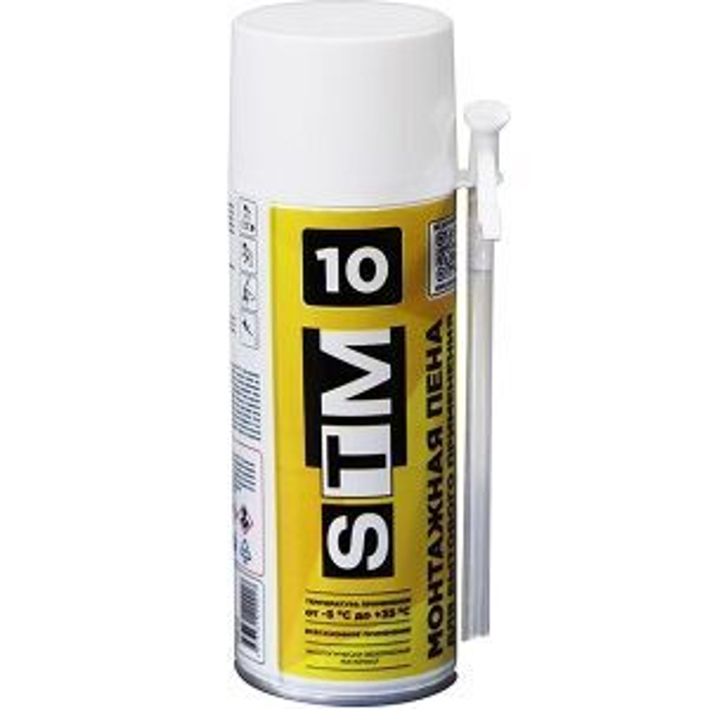 Пена STM-10 монтажная всесезонная бытовая 300гр