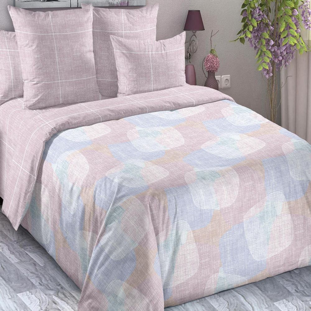 Комплект постельного белья "ВЛ. СТЕП", перкаль, 100% хлопок. Комплект постельного белья "ВЛ. СТЕП", перкаль, 100% хлопок.