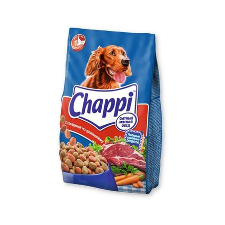 Chappi с говядиной по-домашнему 600 г
