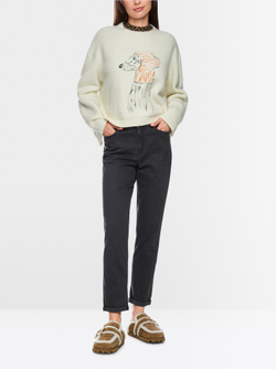 Джинсы из хлопка