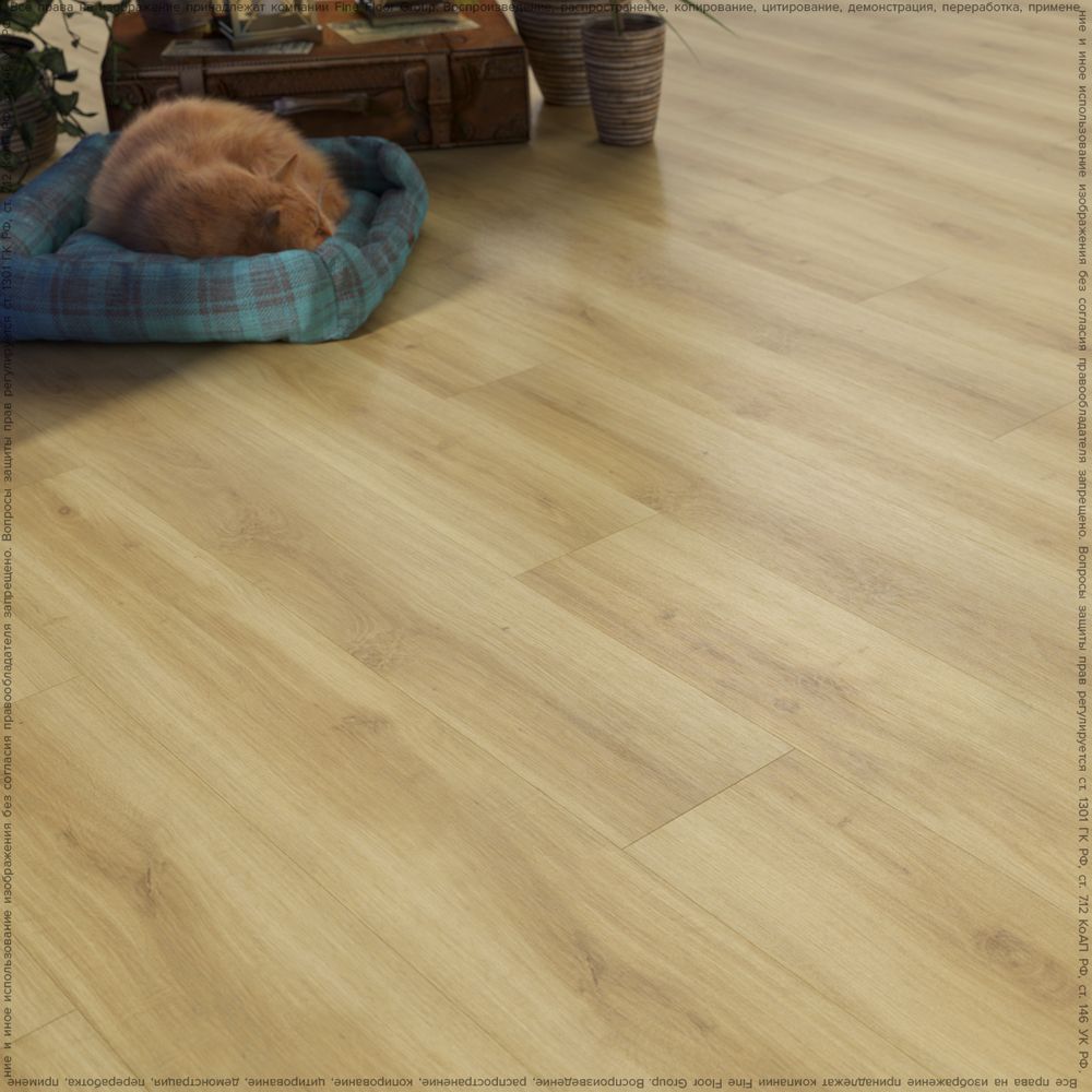 Винил Fine Floor Wood FF-1421 Дуб Базель