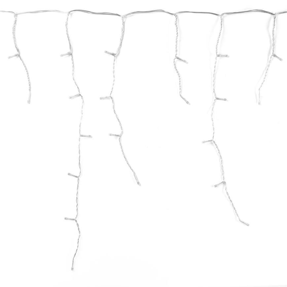 Умная гирлянда «Бахрома» Twinkly Icicle, Gold + Silver (5x0,7 м, 190 светодиодов) Generation II