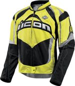 Мотокуртка - ICON CONTRA (текстиль, желтая)