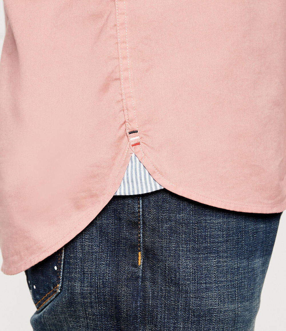 Рубашка Tommy Hilfiger - лососевый(MW0MW30934)