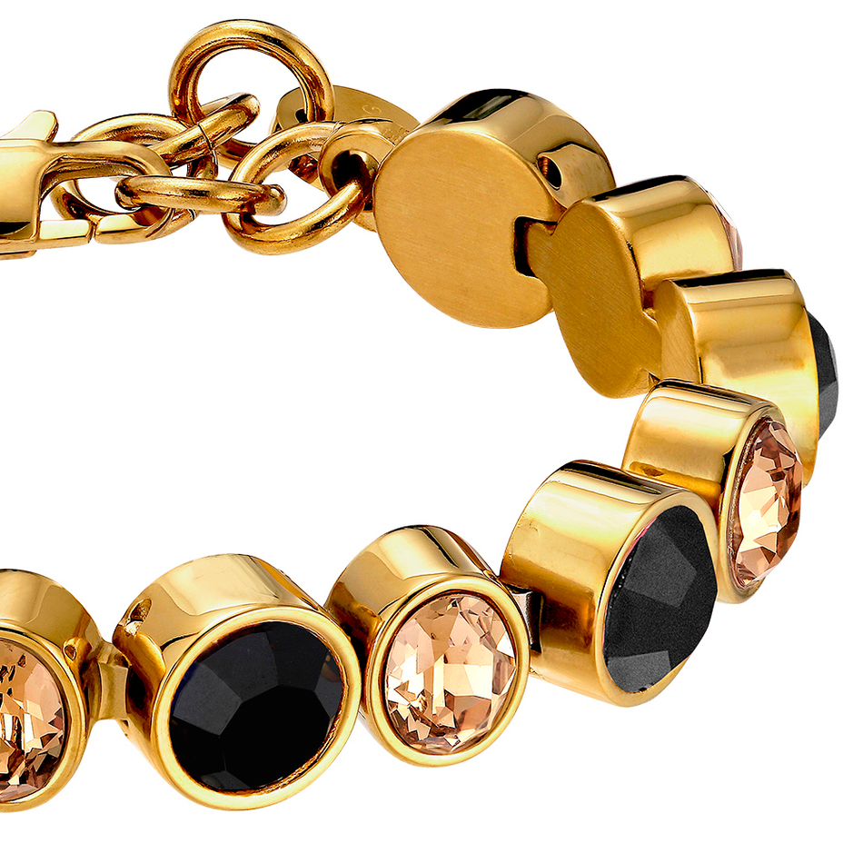 Браслет Dyrberg Kern ELAINE SG BLACK /GOLDEN 450164