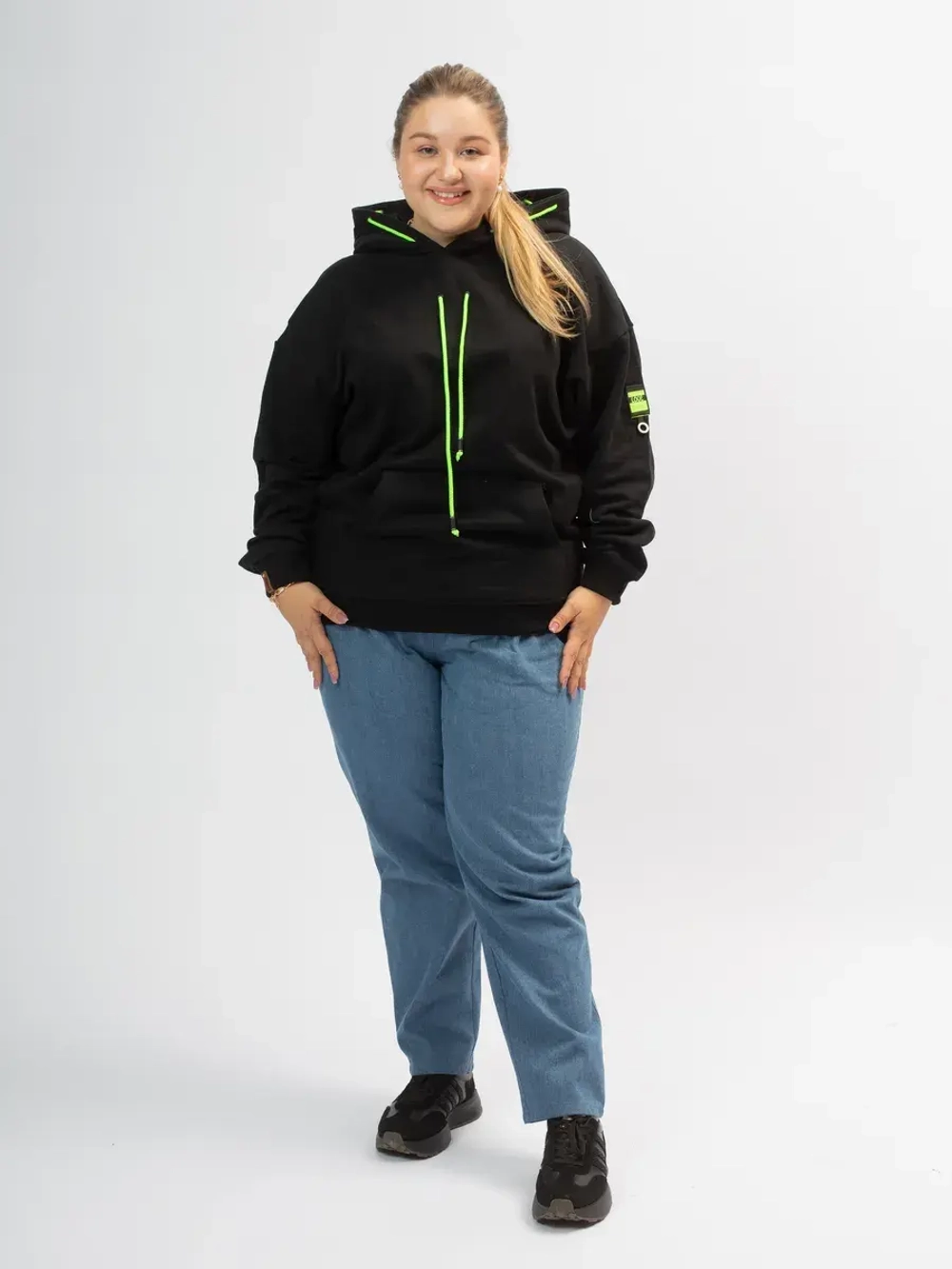 Худи over size оверсайз без начеса