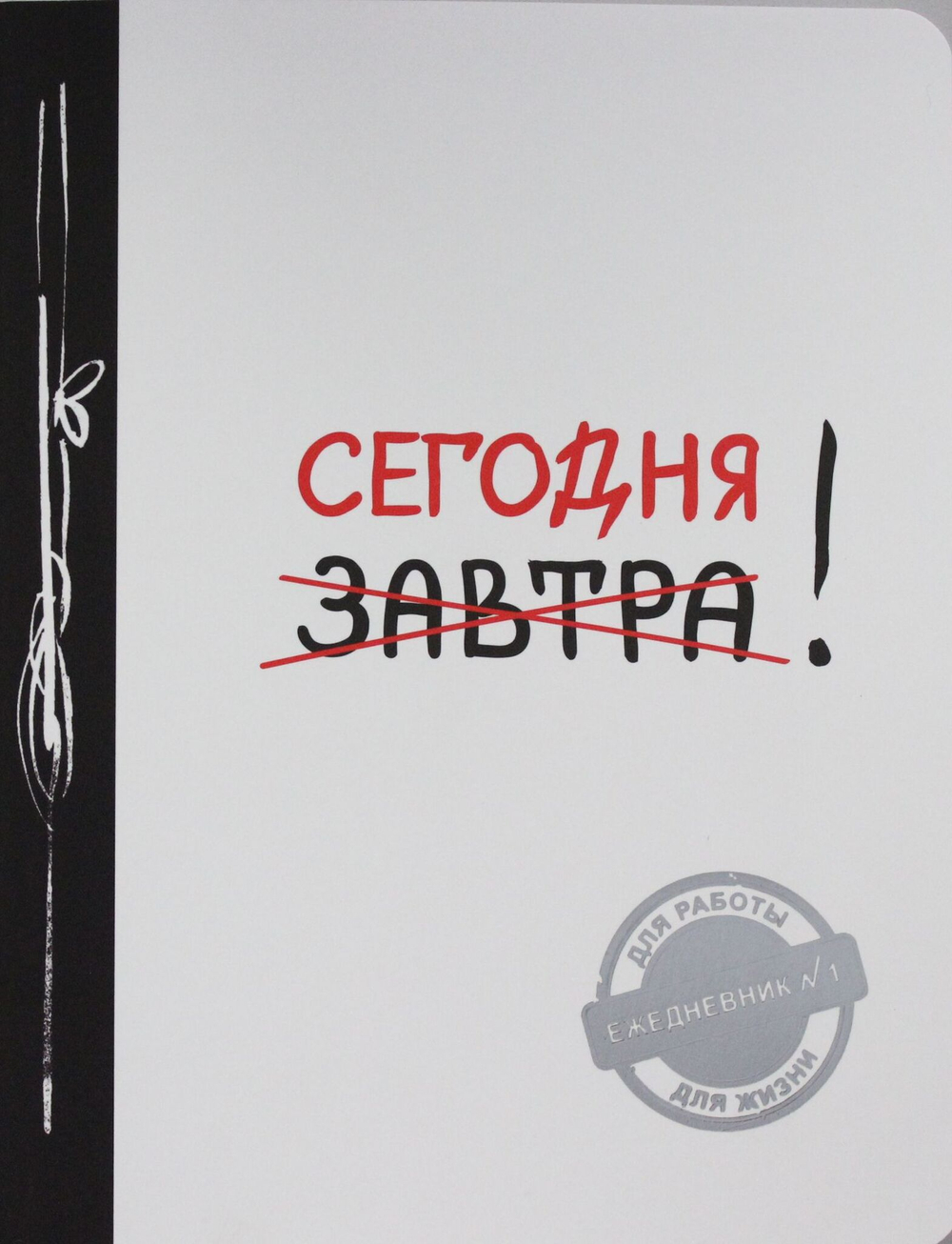 Сегодня! (Ежедневник №1, ч/б) 2-е издание