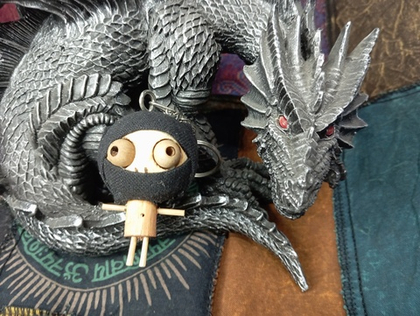 Брелок призрак леса ниндзя маска