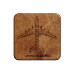 Набор подставок под кружки "История авиации"