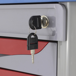 Тележка медицинская Med-Mos ЕТ850-01 ТМ-020АН-00 для экстренной помощи и реанимации