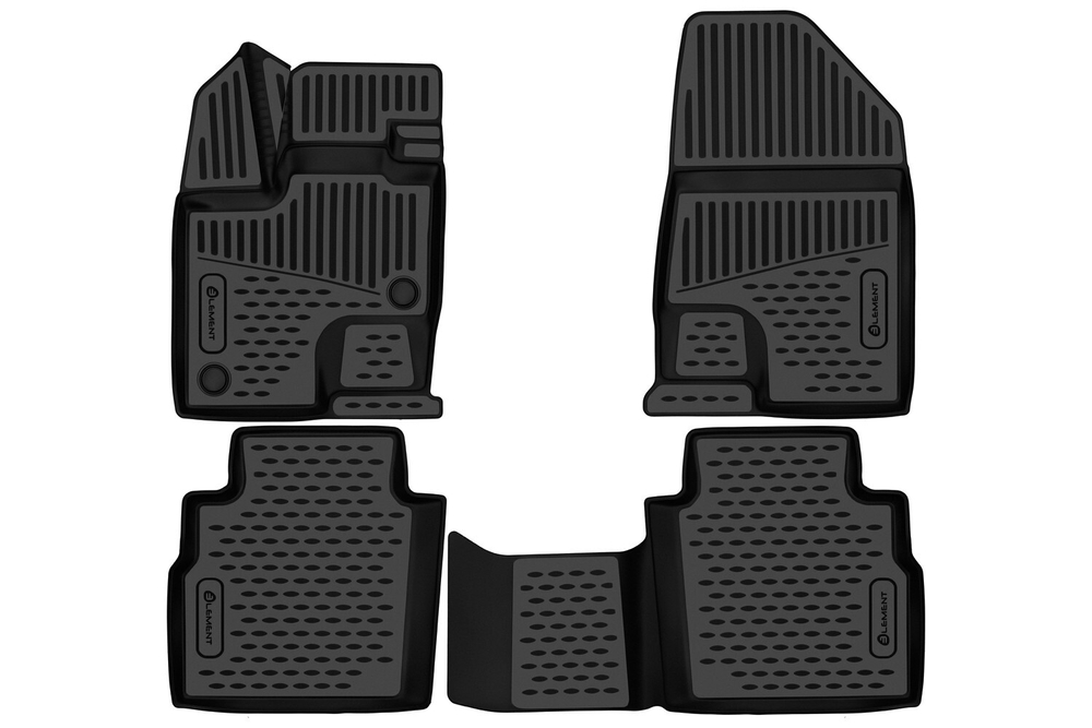 Коврики в салон для HAVAL F7 2024 - 4шт. (полиуретан) арт.ELEMENT3DAN0715210K