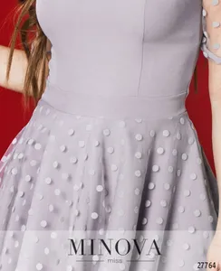 Платье 1069-серый Minova