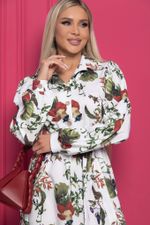 Платье "Весенняя фантазия" (молочное) П8464 LT Collection