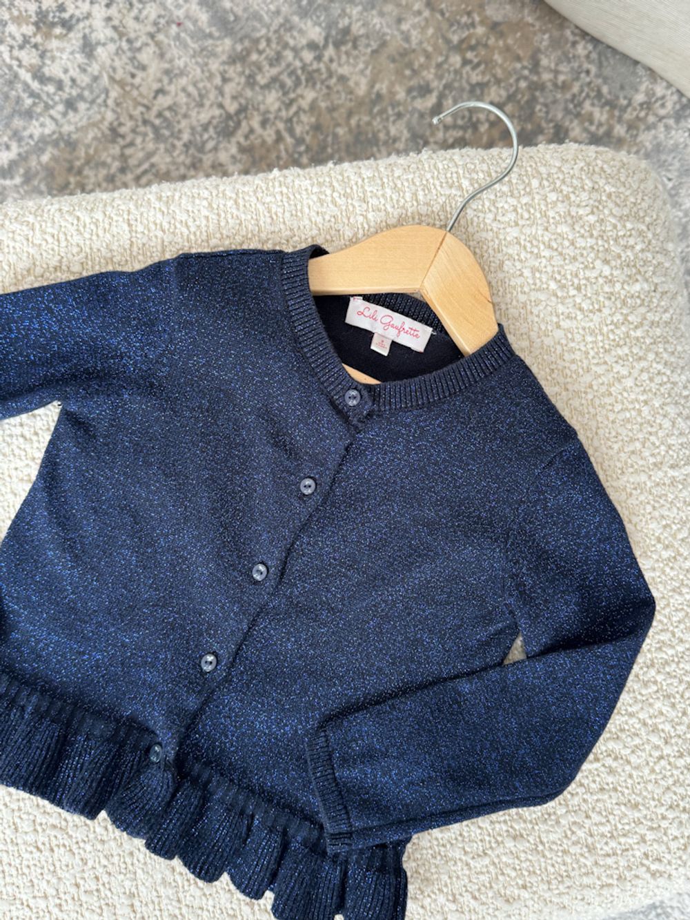 Хлопковый кардиган Lili Gaufrette, 92