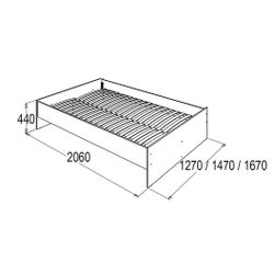 Кровать "Ольга-14"