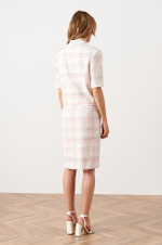 1885 Жакет женский (молочно-розовый)