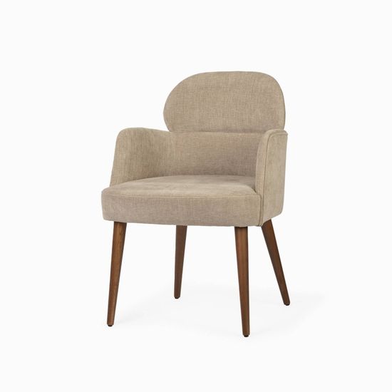 Обеденный стул Noma Arm цвет бежевый