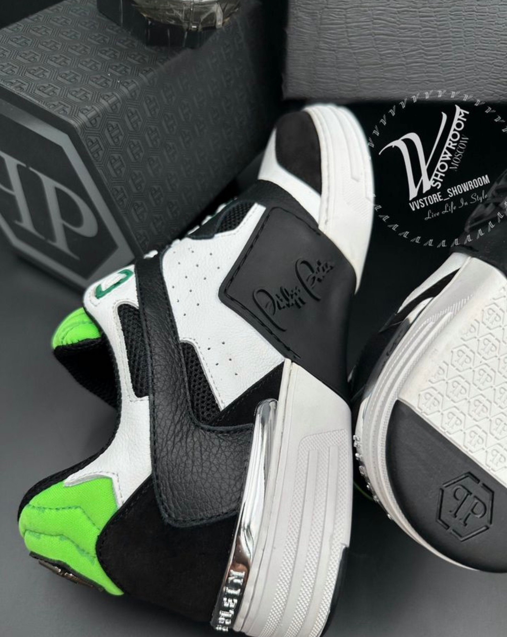 Кроссовки Lo-Top Сникеры Philipp Plein Phantom Street