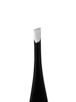 Пинцет косой черный AT 9921 Silver Star