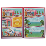 Комикс для детей с наклейками Буба