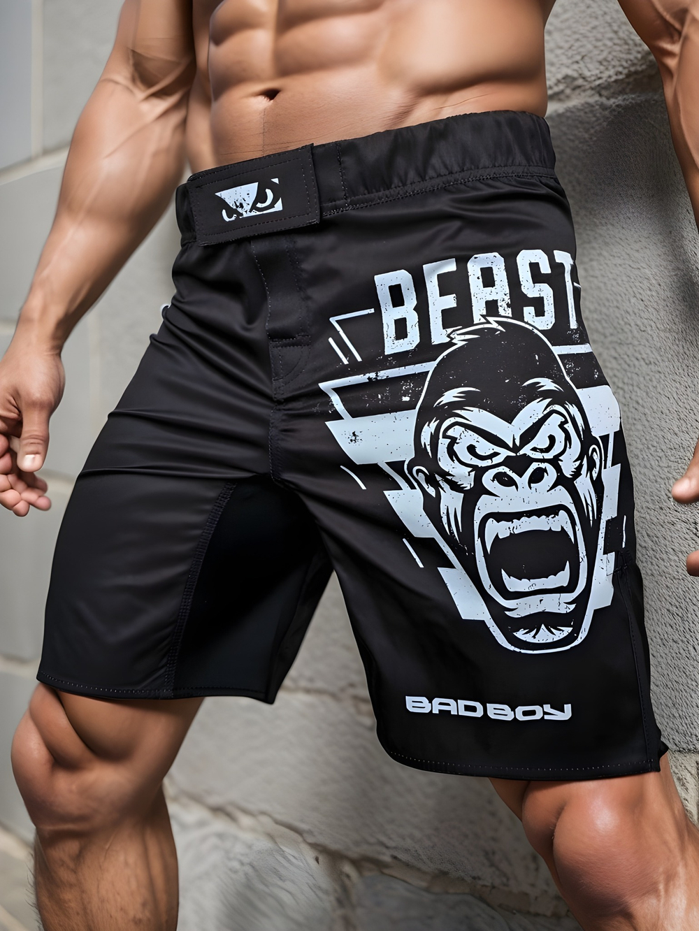 Шорты для MMA Bad Boy Beast черный