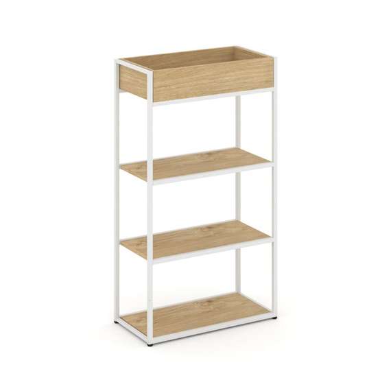 Рифт Стеллаж металлический высокий приставной RF.STM-002  696*350*1250