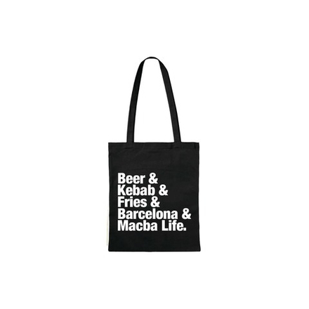 Шоппер Macba Life & Tote Bag Black