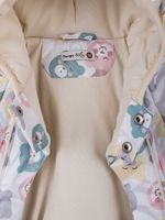 Комбинезон зимний с закрытой ножкой "Мишки" 0+