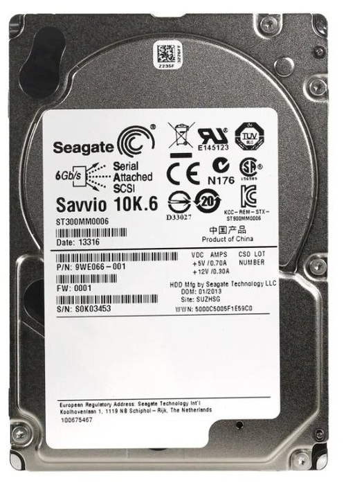 Серверный Жесткий диск Seagate 300 ГБ ST300MM0006