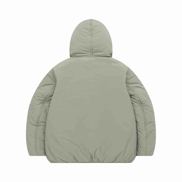 Куртка двухсторонняя зеленая - фото 3