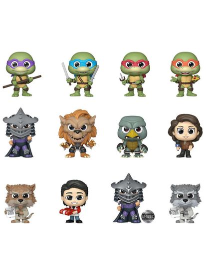 Фигурка Funko Mystery Minis TMNT 1 штука (из 12) 89634 / Фигурка Фанко Мистери Минис по мотивам вселенной "Черепашки-нидзя"