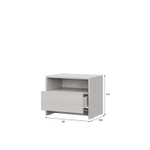 Спальный гарнитур, мебель комплект для спальни Дуб золотой/Камень, Лофт, 120х50х210 см SV-Мебель