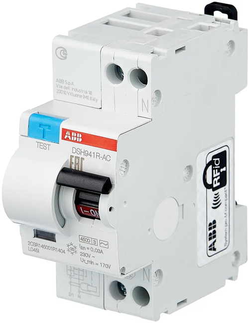 Дифференциальный автомат ABB DS941/DSH941R 2П 30 мА C 4,5 кА AC электромеханический 32 А