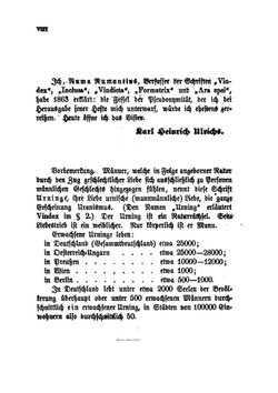 Memnon. Die Geschlechtsnatur des mannliebenden Urnings Part 1 | K.H. Ulrichs