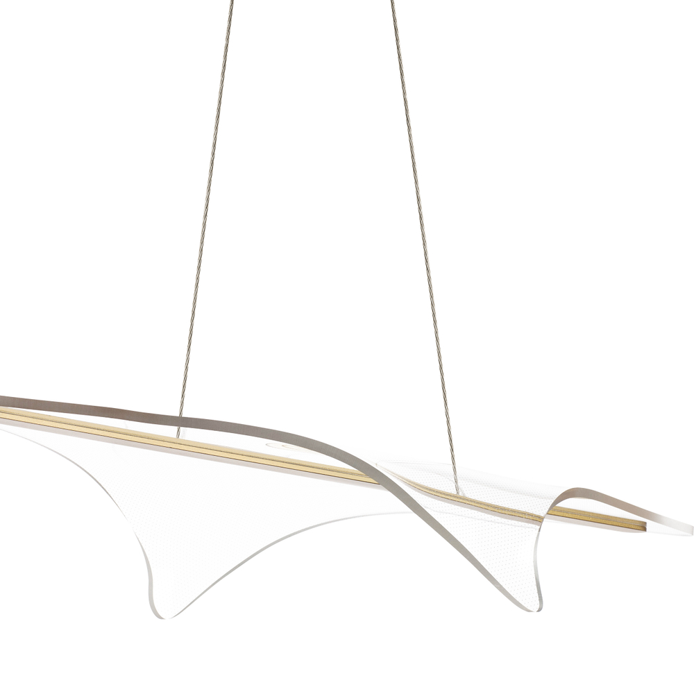 731303 Люстра VARESE 18W LED 1720LM 360G ЗОЛОТО 3000K