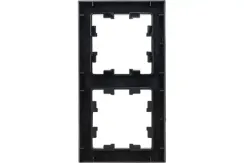 Рамка Systeme Electric ATLASDESIGN 2-постовая карбон 34607